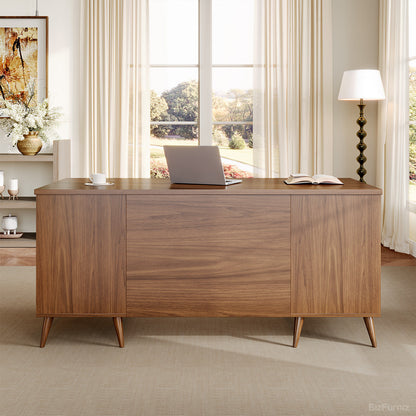 165cm Modern Office Desk with Multiple Drawers for Home Office and Study for modern office workspace