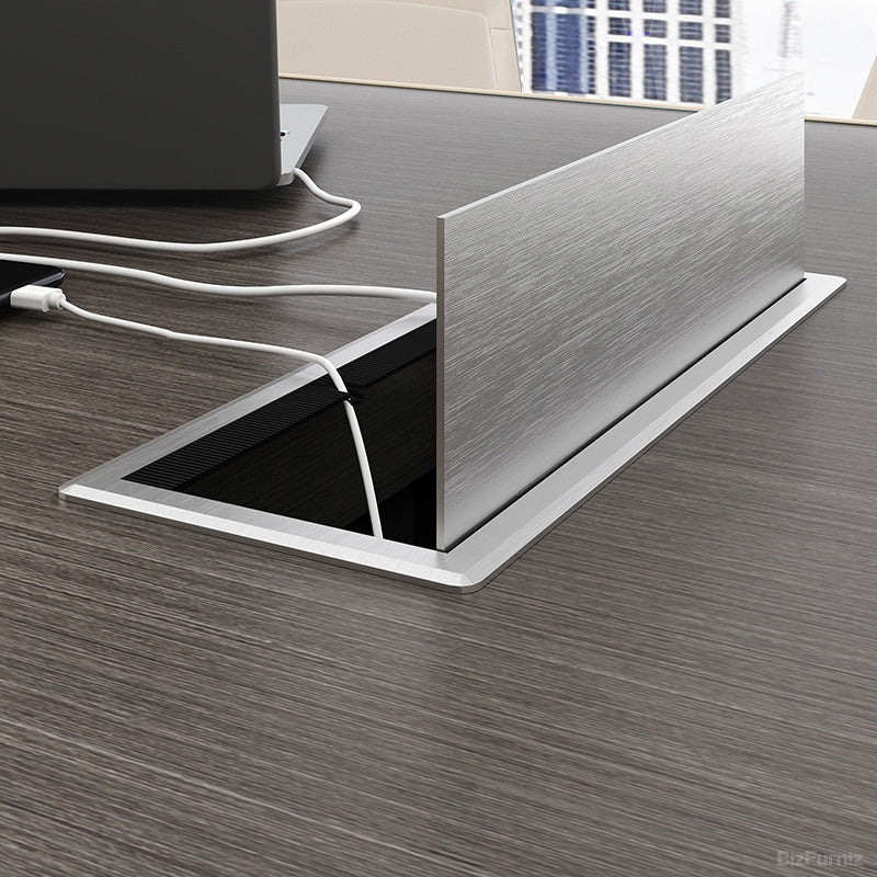 Conference Table with Cable Management