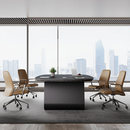 Minimalist Conference Table: The Centerpiece of Modern Leadership product view 3