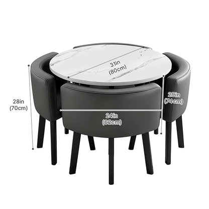 Orbit Minimalist 5-Piece Hideaway Conference Set product view 4