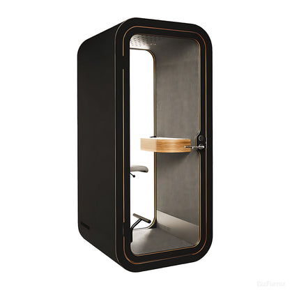 Soundproof Booth with Ventilation, Power Outlets and Mobile Casters product photo 5