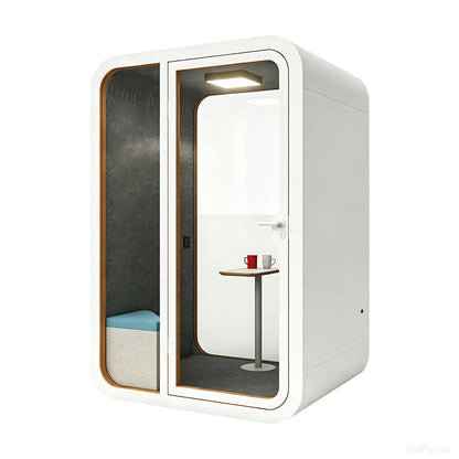 Soundproof Booth with Ventilation, Power Outlets and Mobile Casters product photo 3