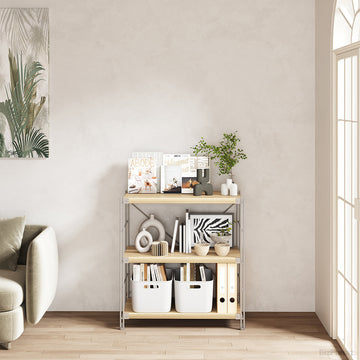 Multi-tier Bookshelf or Storage Rack for Home Office, Living Room, and Kitchen product view 2