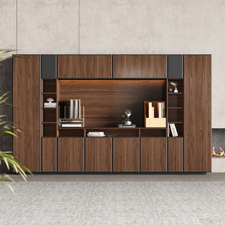 360cm Modern Filing Cabinet with LED Light for Executive and Manager Offices for modern office workspace