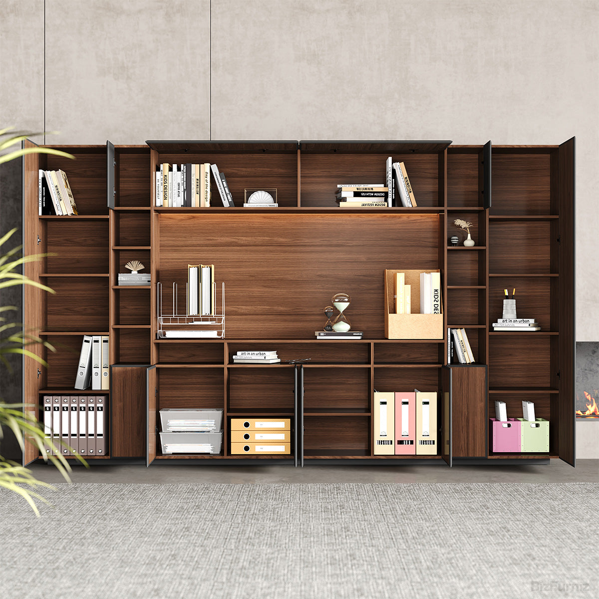360cm Modern Filing Cabinet with LED Light for Executive and Manager Offices product view 3